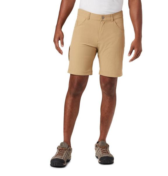 Columbia Outdoor Elements Shorts Beige For Men's NZ82174 New Zealand